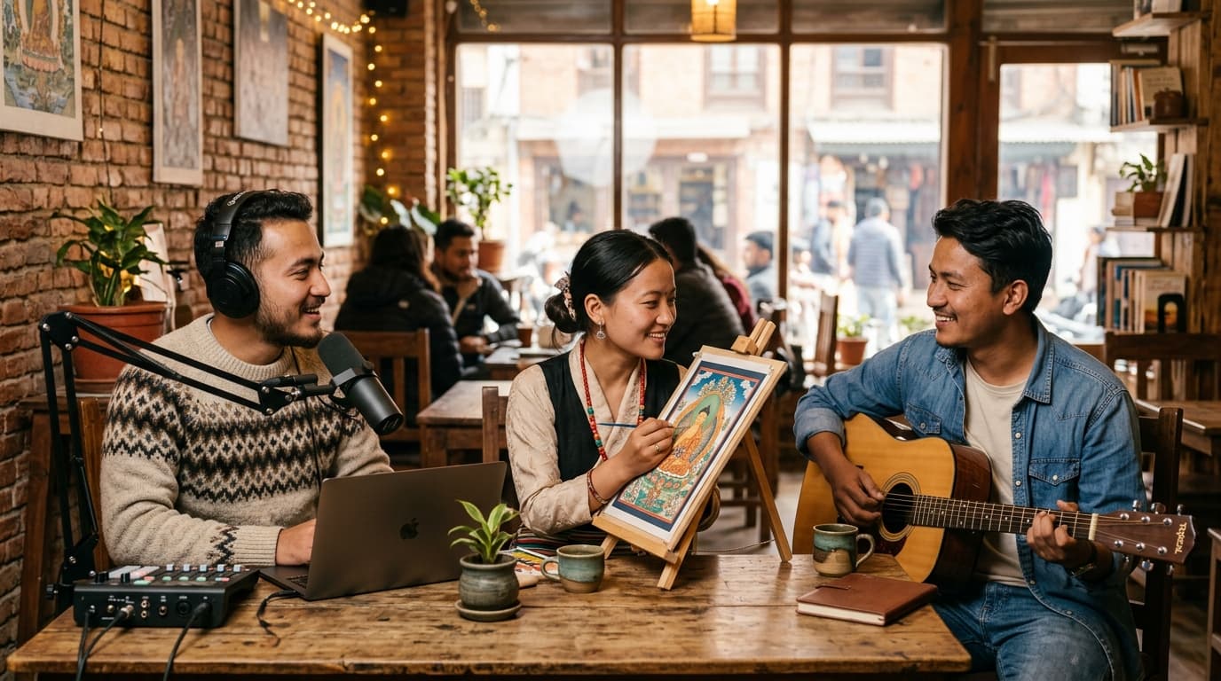 Nepali creators working
